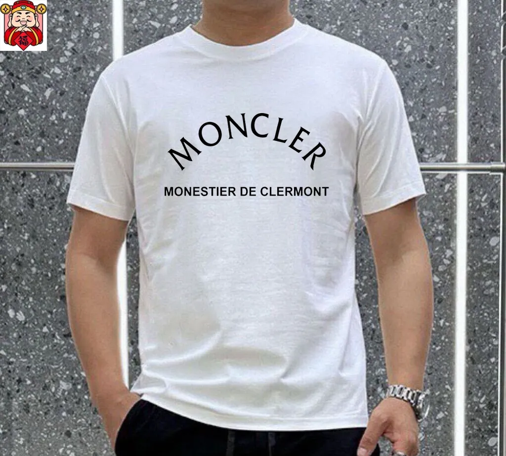 P290 Brand [MONCLER] 2025 new men’s short-sleeved shorts suit! Synchronous sales on the official website! High-end version on the market! It feels delicate and soft! Make you more comfortable to wear! The draped silhouette is awesome! Size: M-5XL (please state your height and weight when placing an order)