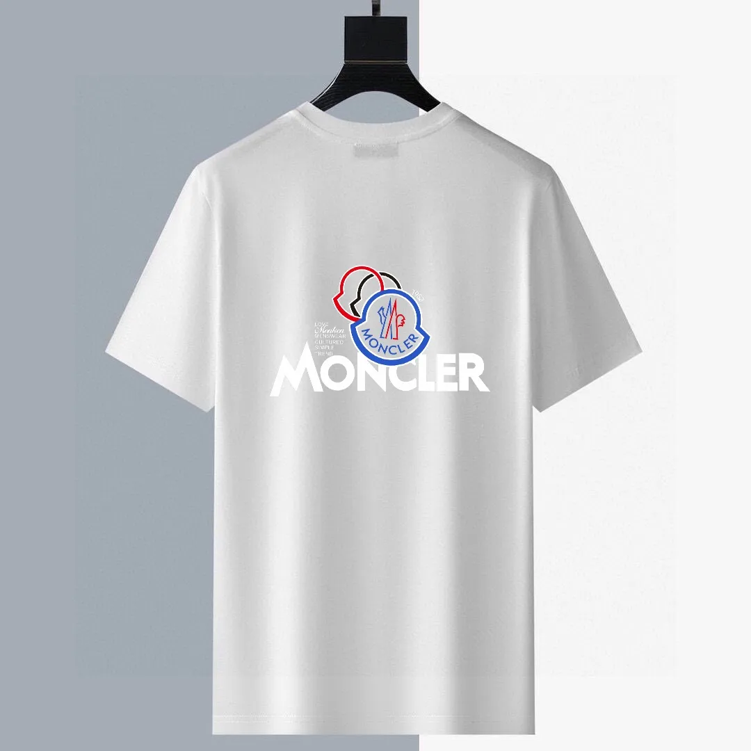 P320 [MONCLER Mouth Mouth] (Fat Man's Gospel) The same style as the 2025 official website. World-renowned luxury brand. Summer men's (double mercerized) high-quality 🐂 suit. It is made of imported original fabrics. It is a fashion trend of the season and a versatile hit. Simple and elegant, precise workmanship allows you to be at the top of fashion. Size: M-5XL (can be worn up to 220 pounds)