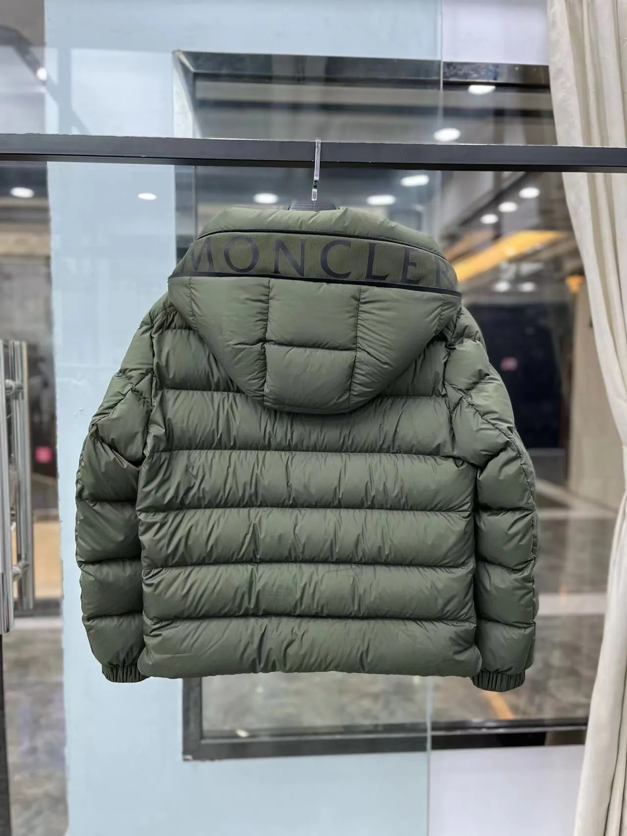 P880 🆕❤️2022🆕New Moncler Cardere short down jacket Color: Black White, Green Size: 12345