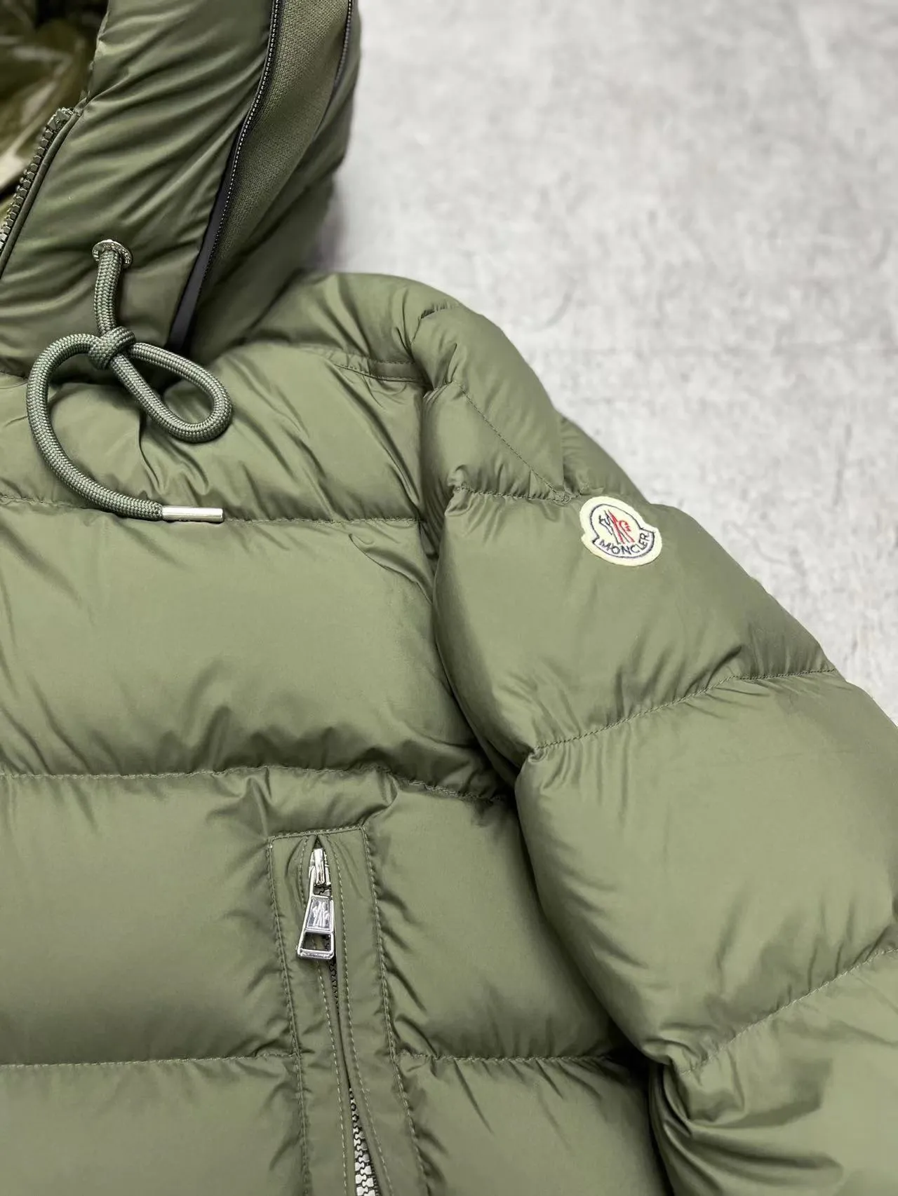 P880 🆕❤️2022🆕New Moncler Cardere short down jacket Color: Black White, Green Size: 12345