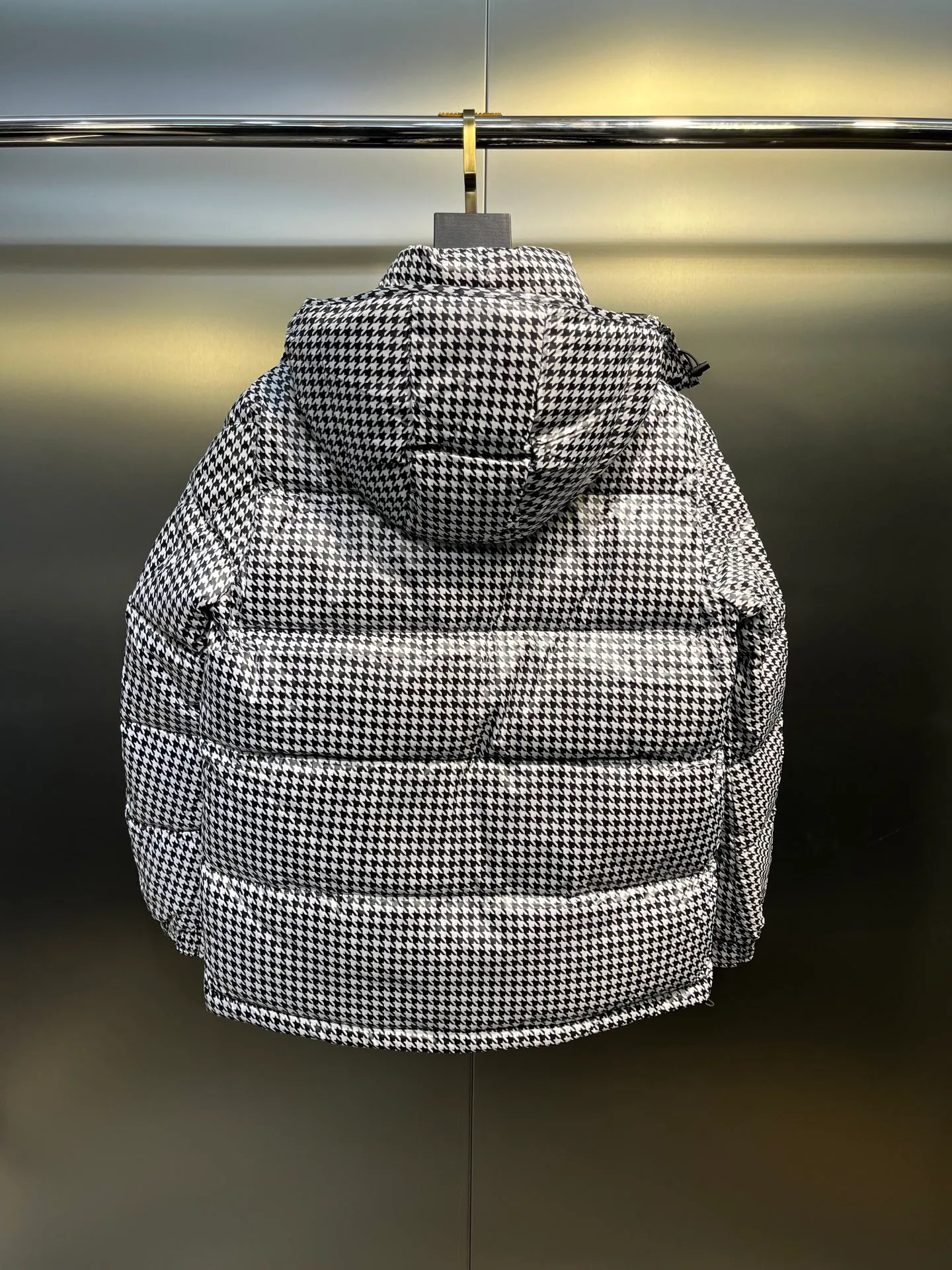 P660 moncler 🌟 Men's SOCOTRINE short houndstooth down jacket 12345