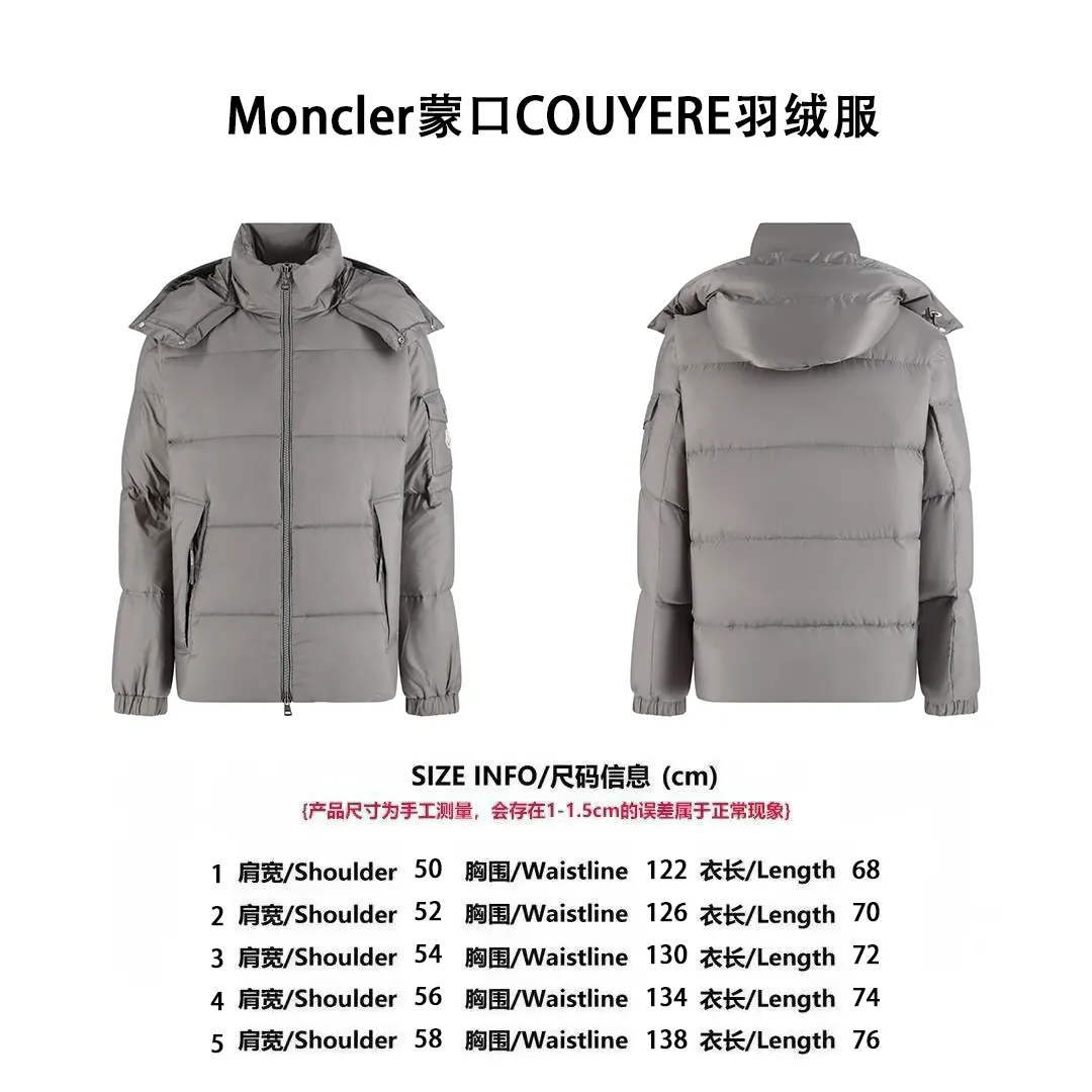 [Size Chart] Moncler 25FW COUYERE Down Jacket (Gray) P1110