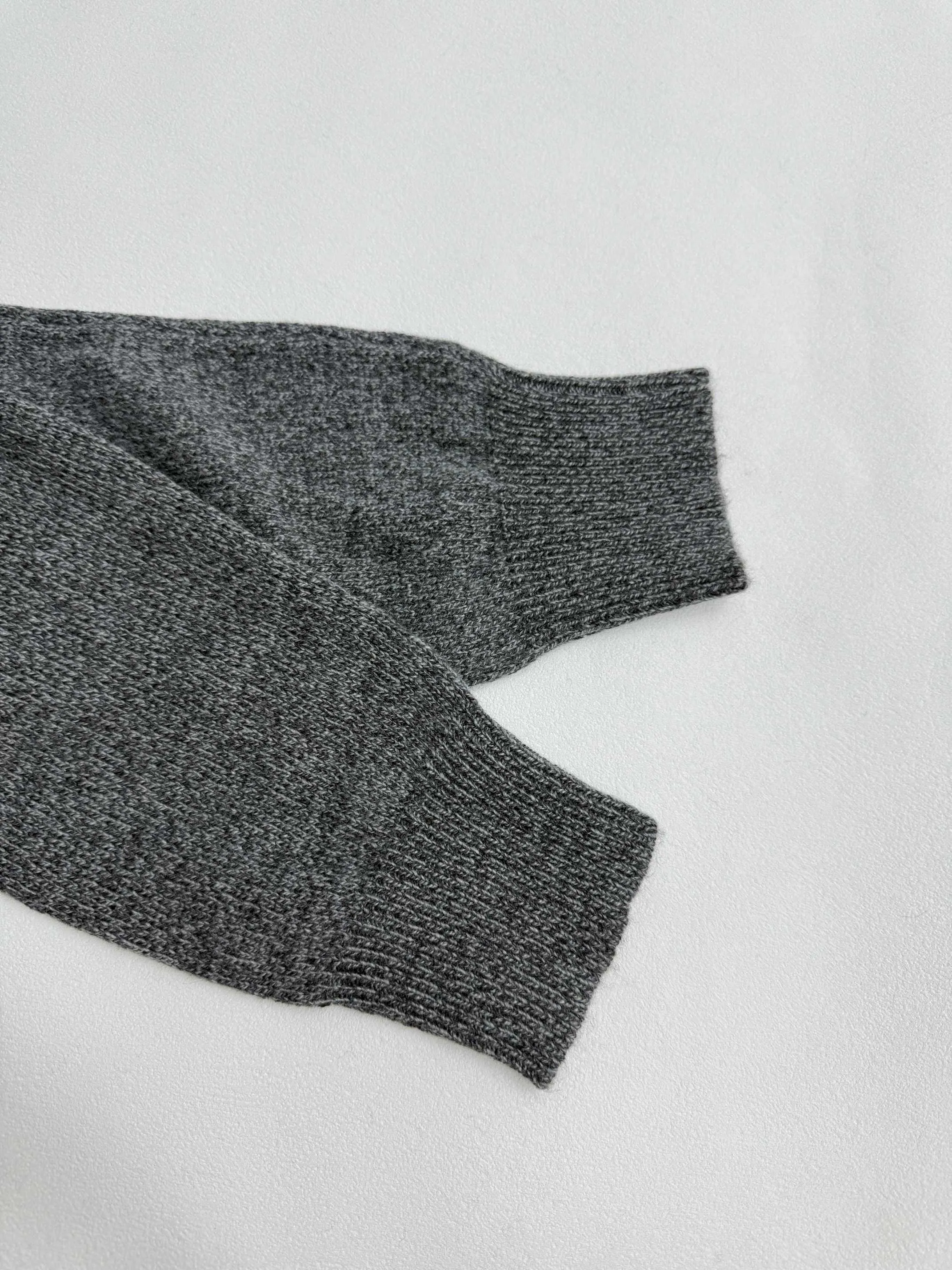 P410 Moncler Mouline patchwork crew neck sweater S/M/L/XL