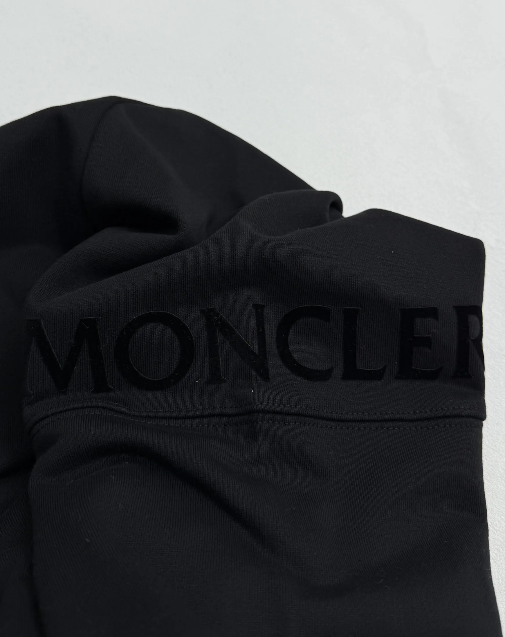 P450 Moncler masked arm patchwork zipper stand collar sweatshirt S/M/L/XL
