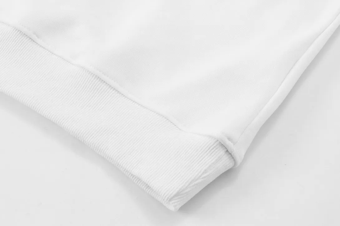 P270 Recommended model that will not be sold off the shelves, Moncler Mouth Mouth 480g velvet printed hooded sweatshirt, Australian velvet fabric is soft and comfortable, does not shrink, does not deform, does not pill) Original customized accessories Collar label Wash mark Hang tag Packaging (perfect details) Color White Black Size XS-L - Copy (67) - Copy - Copy