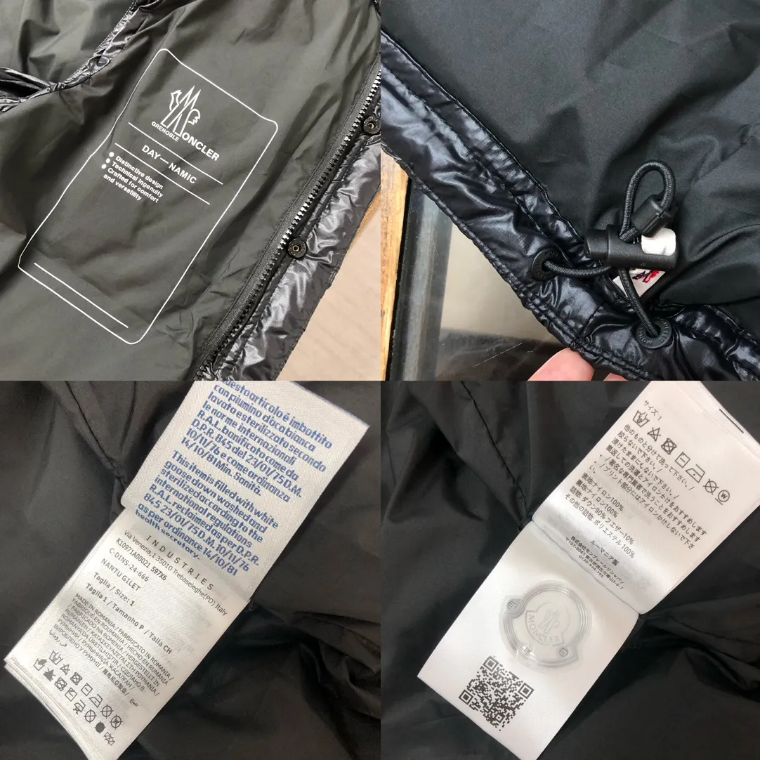 P760 Moncler Men's 2025 Autumn and Winter New Nantu Ski Series Men's Stand Collar Down Vest Vest. Wear it both outside and inside. Unlock the full-scene dressing formula and refuse to be bulky. It requires warmth and style! The Nantu ski series vest is a masterstroke for layering in winter. The stand-up collar is designed to be windproof and can be paired with a sweater or sweatshirt to instantly enhance the sense of layering and give it a sporty and casual look. Inner layer: light and close-fitting, seamlessly integrated into the interior of a suit or coat, providing invisible warmth without looking bulky, and can easily cope with the temperature difference between indoors and outdoors. Designed from the professional ski line, its thermal insulation performance is unquestionable, and it can handle urban outdoor use with ease. The neat three-dimensional tailoring abandons the bulging feeling of traditional vests, and the side lines are clean and neat, creating a tall and straight figure. Color: Black Size: 0-1-2-3 (M-2XL)▪️