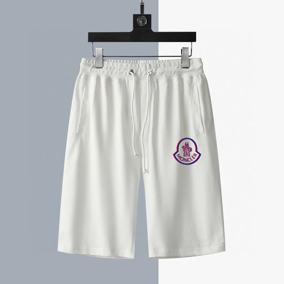 P280 Brand [MONCLER] 2025 new men’s short-sleeved shorts suit! Synchronous sales on the official website! High-end version on the market! It feels delicate and soft! Make you more comfortable to wear! The draped silhouette is awesome! Size: M-5XL (please state your height and weight when placing an order)