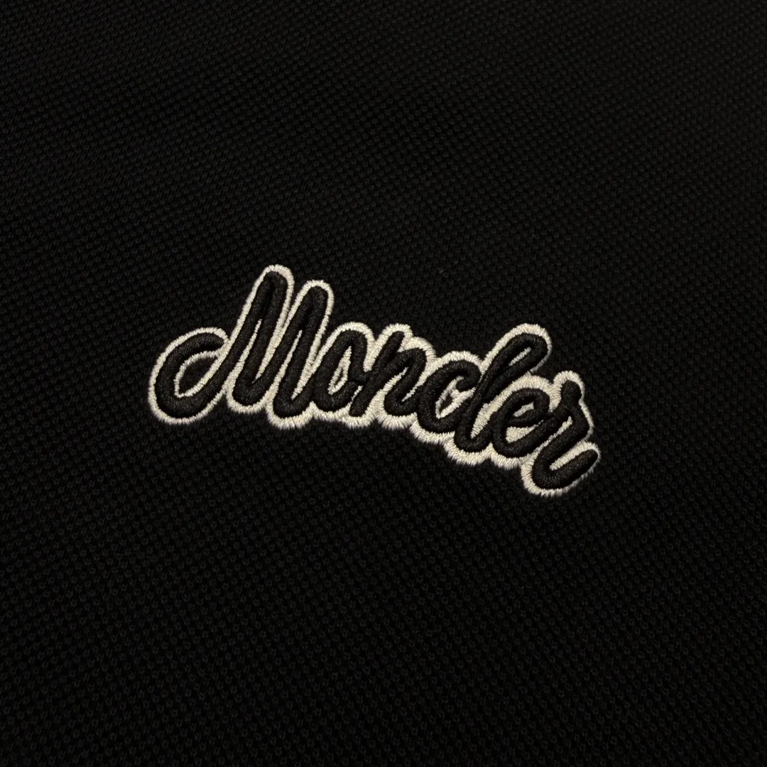 P220 Moncler logo embroidered polo shirt, sizes XS-L