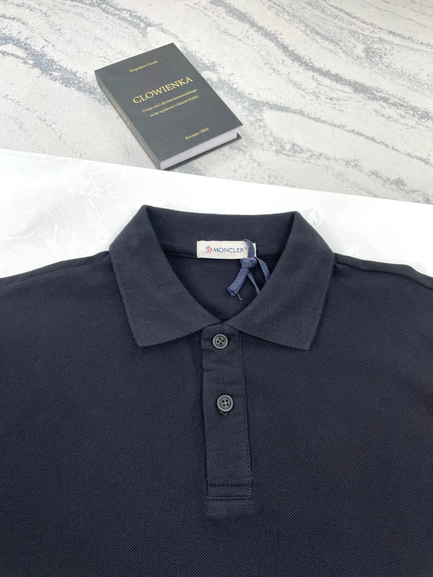 P190 (high version) Moncler-muzzle-25ss new cotton pique polo shirt short-sleeved T-shirt Size:XS-L
