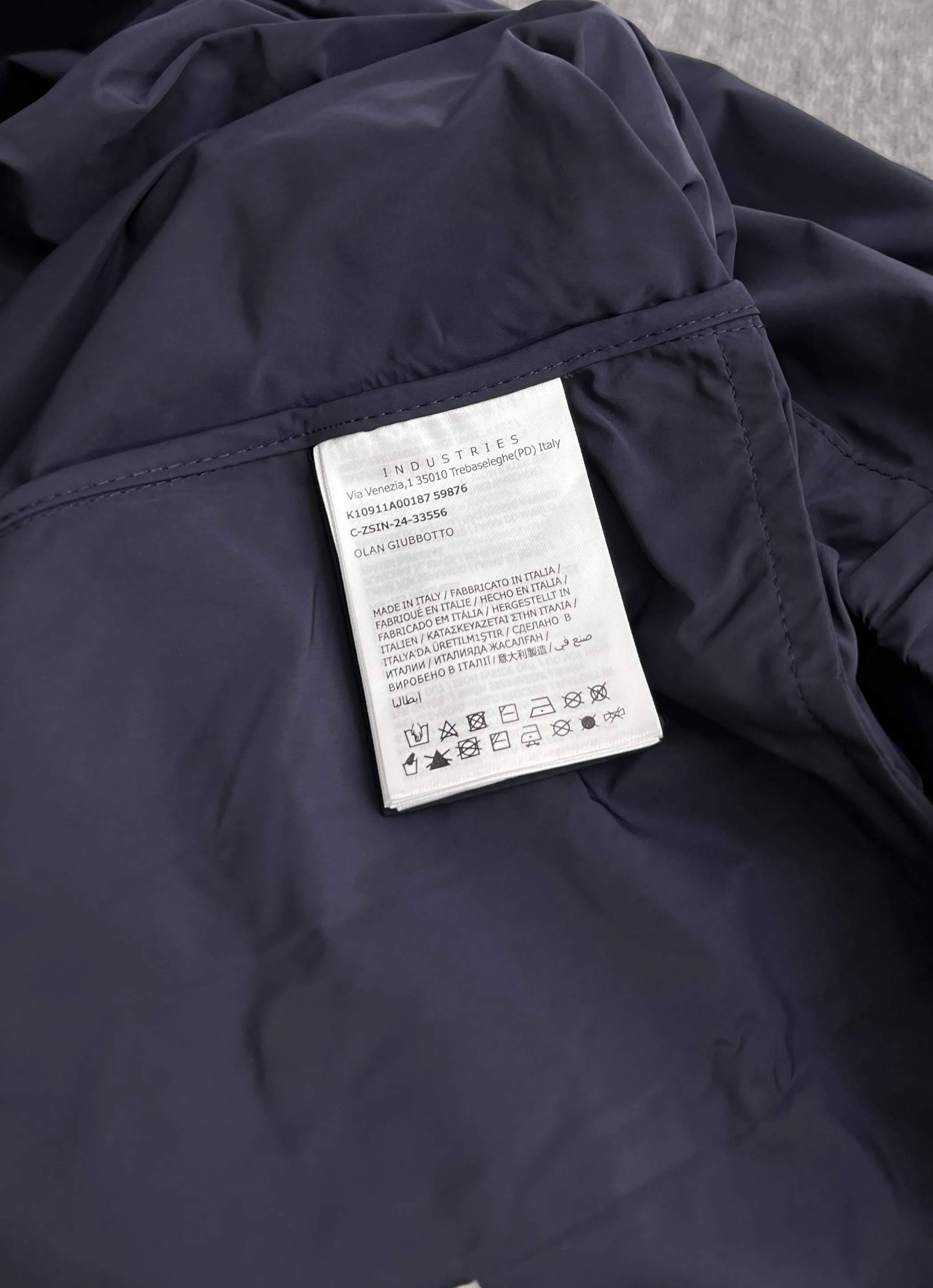 P570 Moncler masked webbing armband jacket windbreaker 1/2/3/4