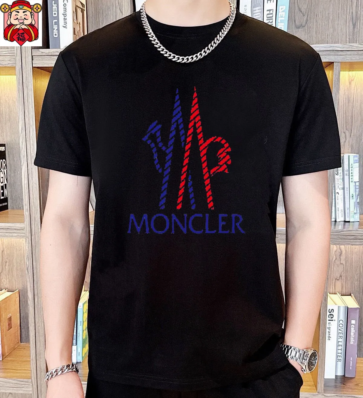 P280 Brand [MONCLER] 2025 new men’s short-sleeved shorts suit! Synchronous sales on the official website! High-end version on the market! It feels delicate and soft! Make you more comfortable to wear! The draped silhouette is awesome! Size: M-5XL (please state your height and weight when placing an order)