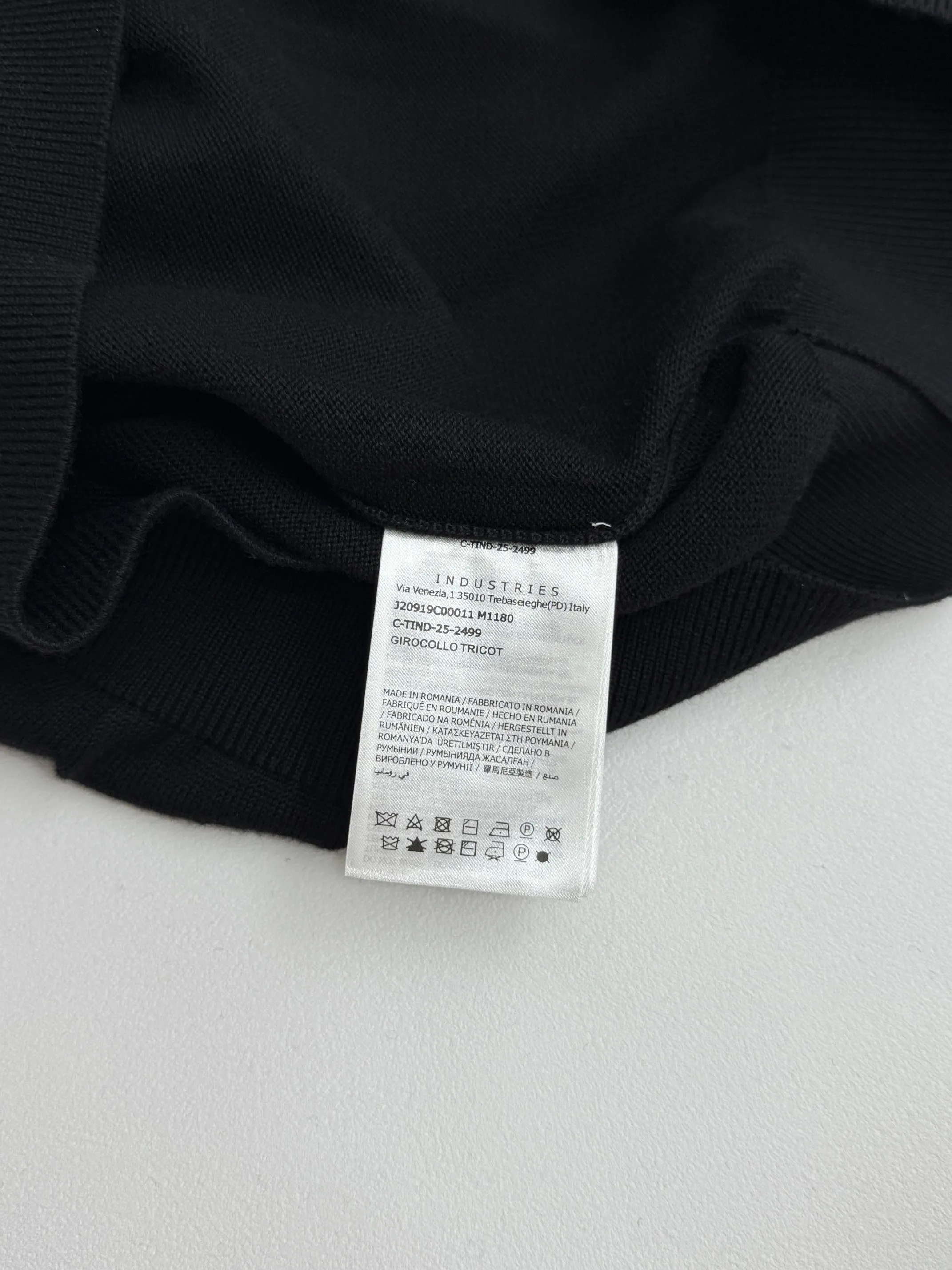P430 Moncler masked letter jacquard armband knitted sweater S/M/L/XL