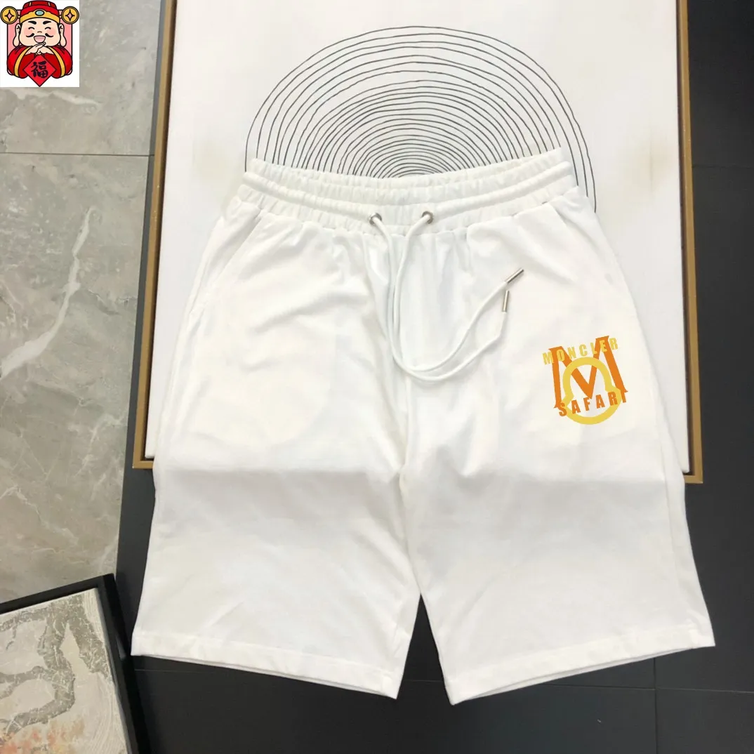 P280 Brand [MONCLER] 2025 new men’s short-sleeved shorts suit! Synchronous sales on the official website! High-end version on the market! It feels delicate and soft! Make you more comfortable to wear! The draped silhouette is awesome! Size: M-5XL (please state your height and weight when placing an order)