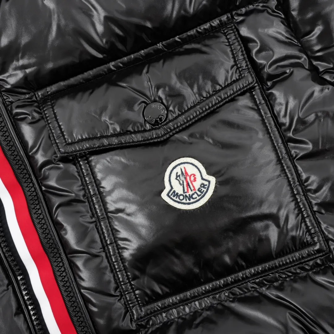 P800 Moncler/mask webbing hooded down jacket Size: 1-5