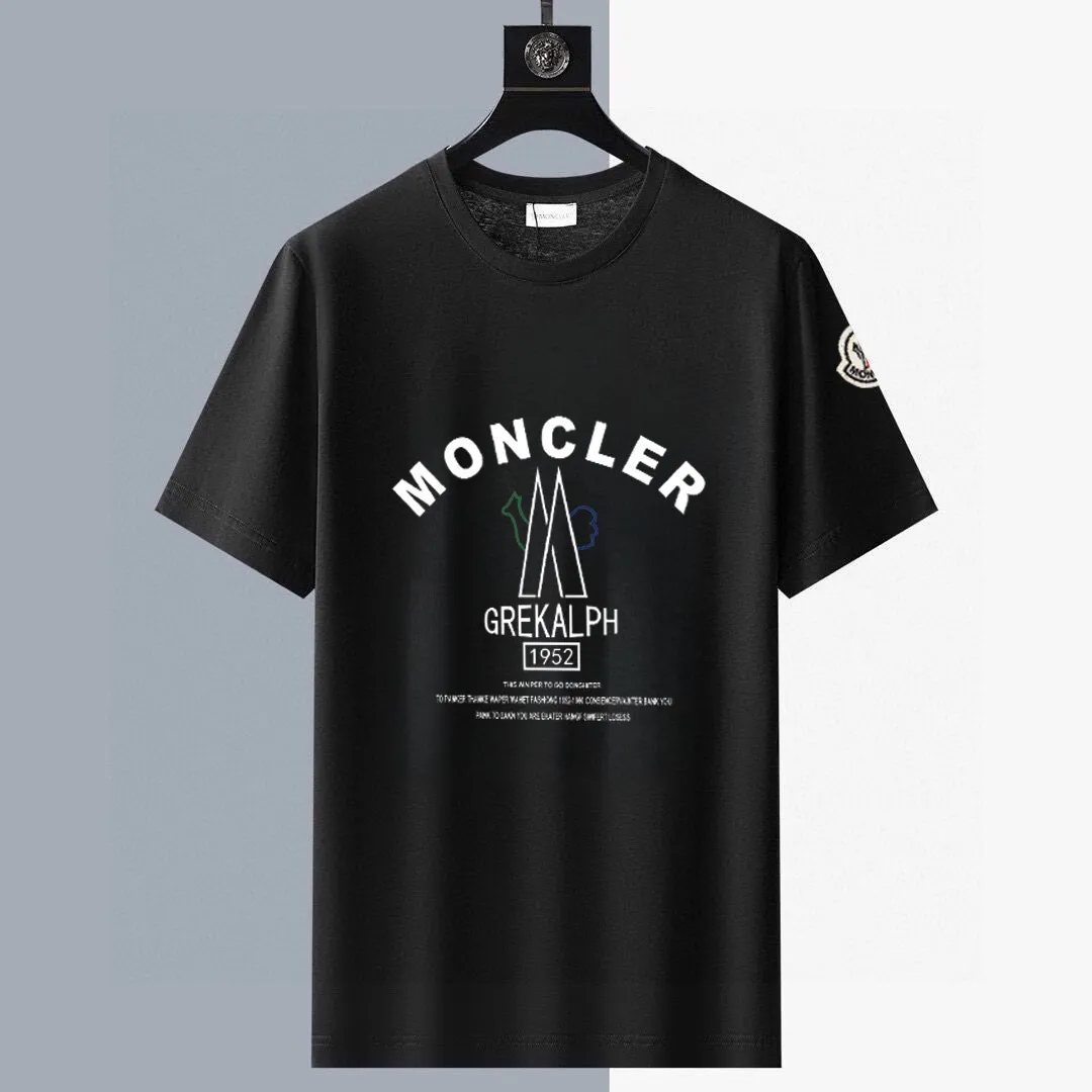 P320 [MONCLER] (Fat Man's Gospel) The same style as the 2025 official website. World-renowned luxury brand. Summer men's (double mercerized) high-quality 🐂 suit. It is made of imported original fabrics. It is a trendy style of the season and a versatile hit. Simple and elegant, precise workmanship allows you to be at the top of fashion. Size: M-5XL (can be worn up to 220 pounds)