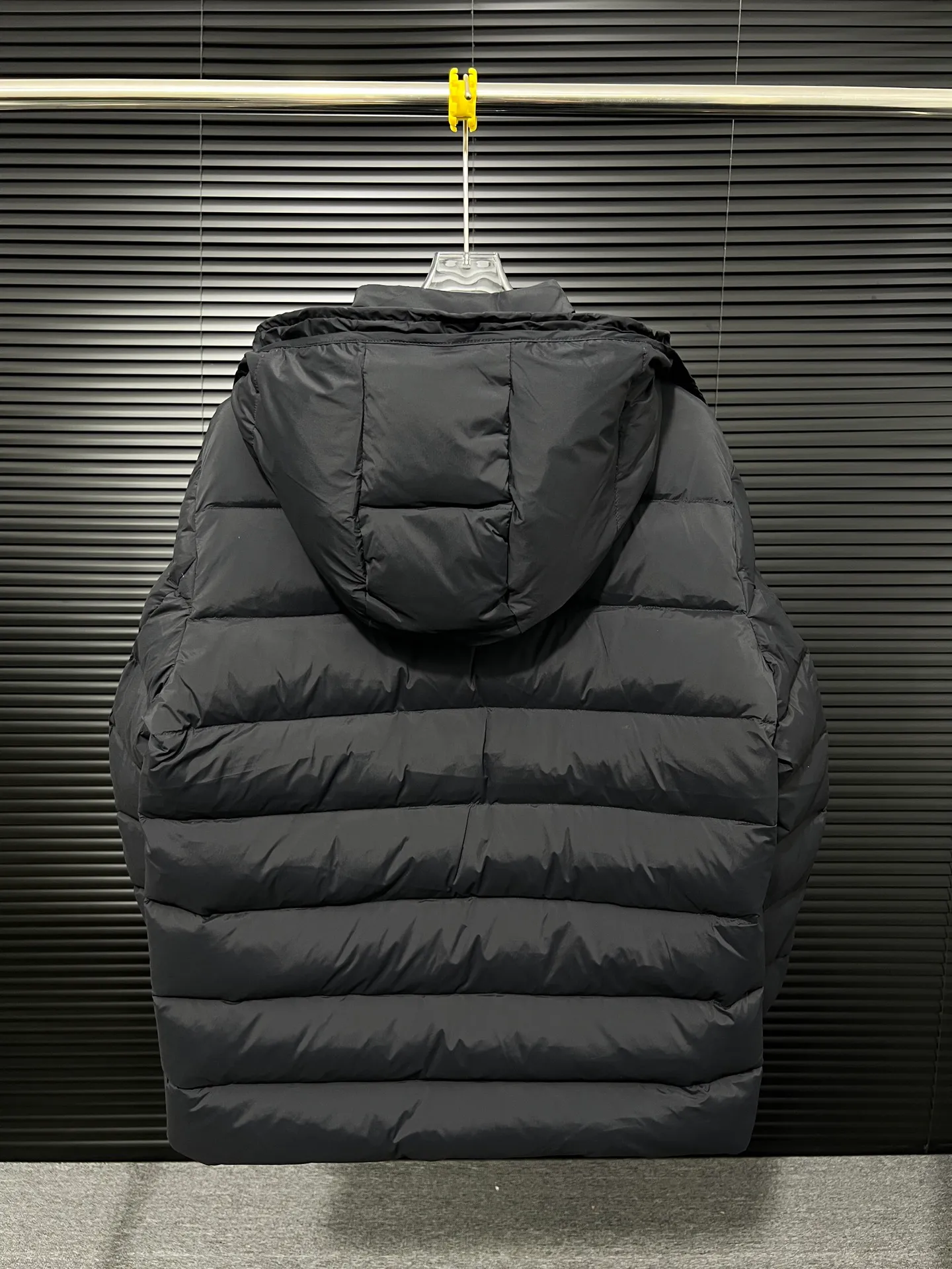 P680 Moncler Mouth Mouth 23FW latest style clothing, hat can be removed at will, color: black, size: 12345