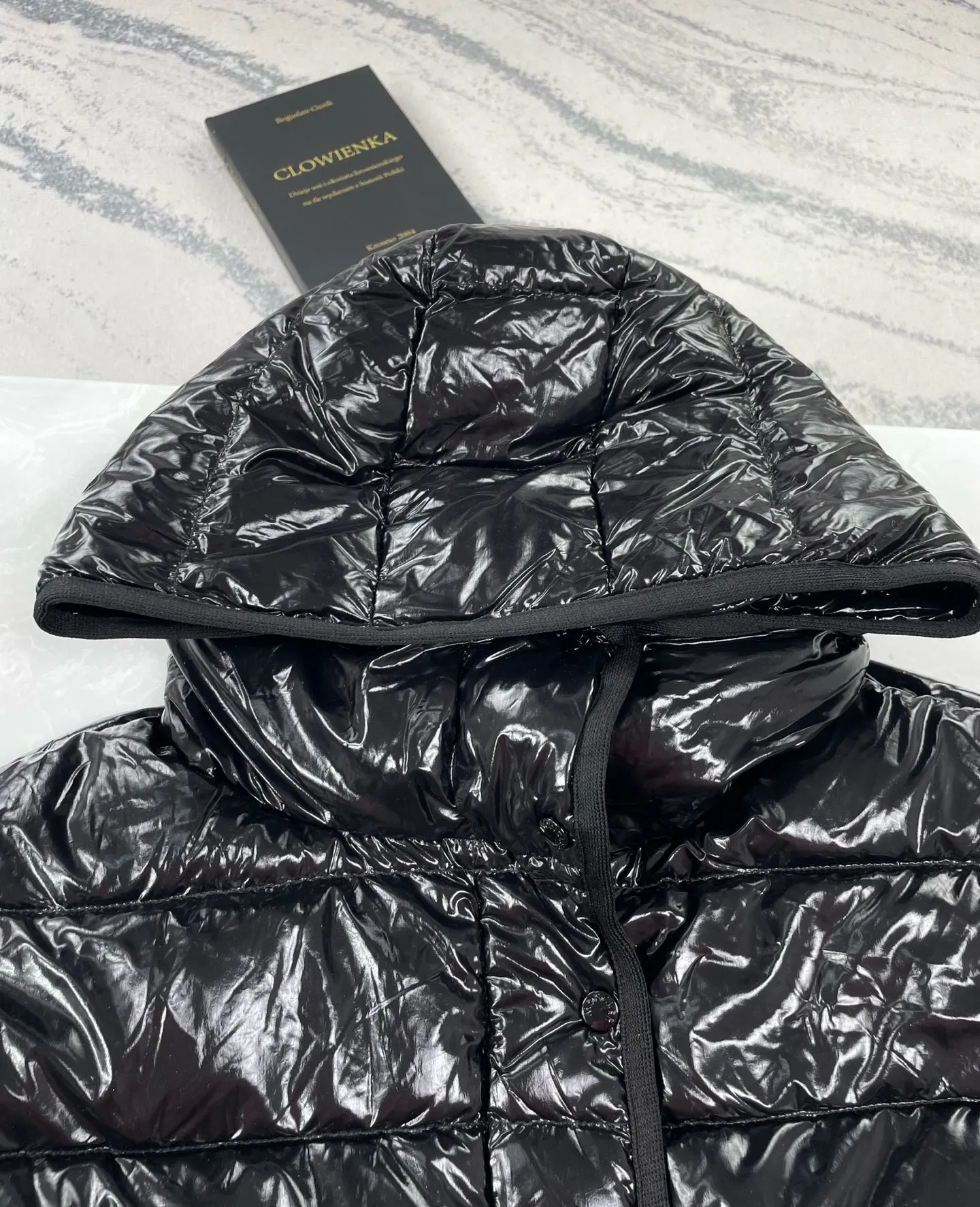P970 (high version) Moncler-Mask-Ladies Short Hooded Waist Down Jacket Size:0 1 2 3