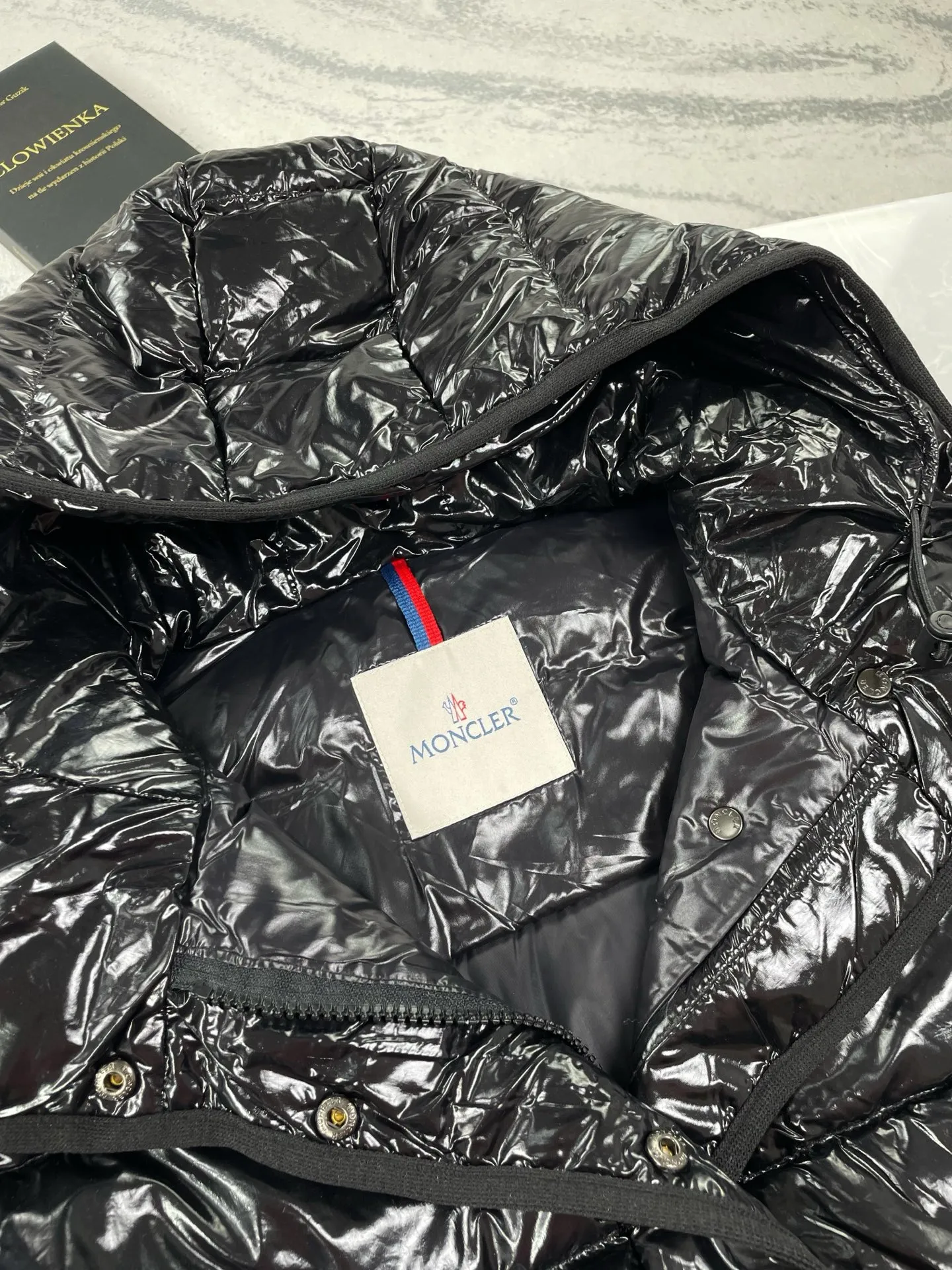 P970 (high version) Moncler-Mask-Ladies Short Hooded Waist Down Jacket Size:0 1 2 3
