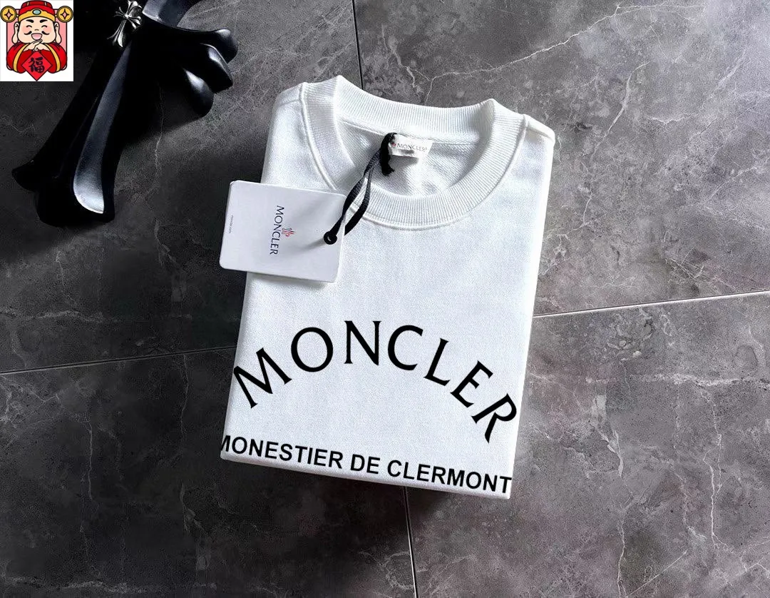P200 💰 Brand [MONCLER] (good news for fat people) 2025ss spring latest long-sleeved round-neck sweatshirt, on sale simultaneously on the official website. Refreshing and breathable. Made of top Tencel Roman. Comfortable and soft. 3D stereoscopic clarity. Super fashion sense. Great gift for your own use. Size: M-5XL (can wear up to 220 pounds)