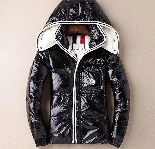 P740 Moncler (muzzle) classic popular fashion men's short style with hood and glossy size 1-5