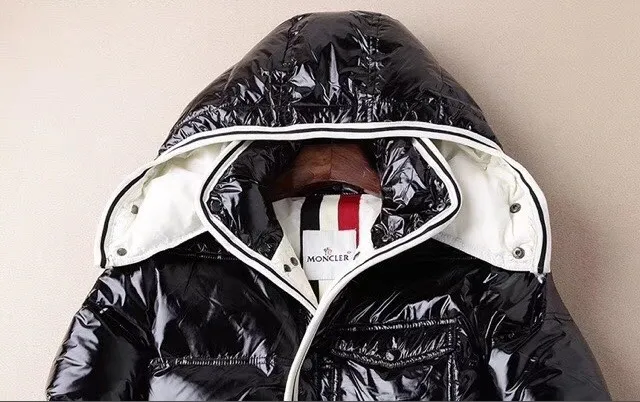 P740 Moncler (muzzle) classic popular fashion men's short style with hood and glossy size 1-5
