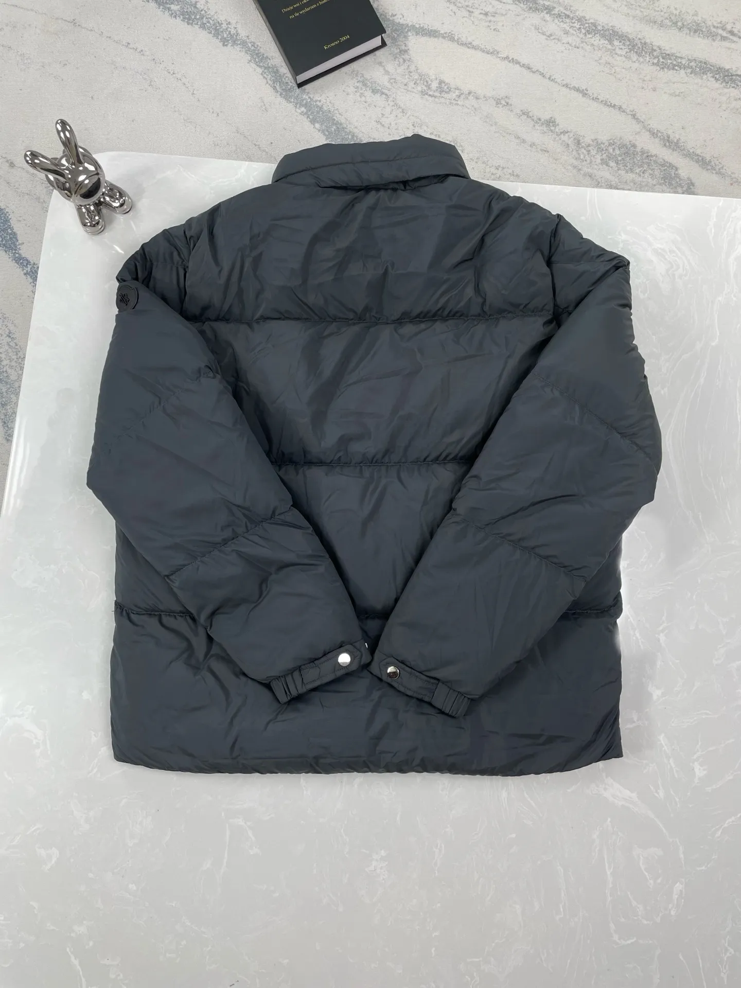 P970 (high version) Moncler-MONCLER leather logo zipper down jacket Size:1 2 3 4 5