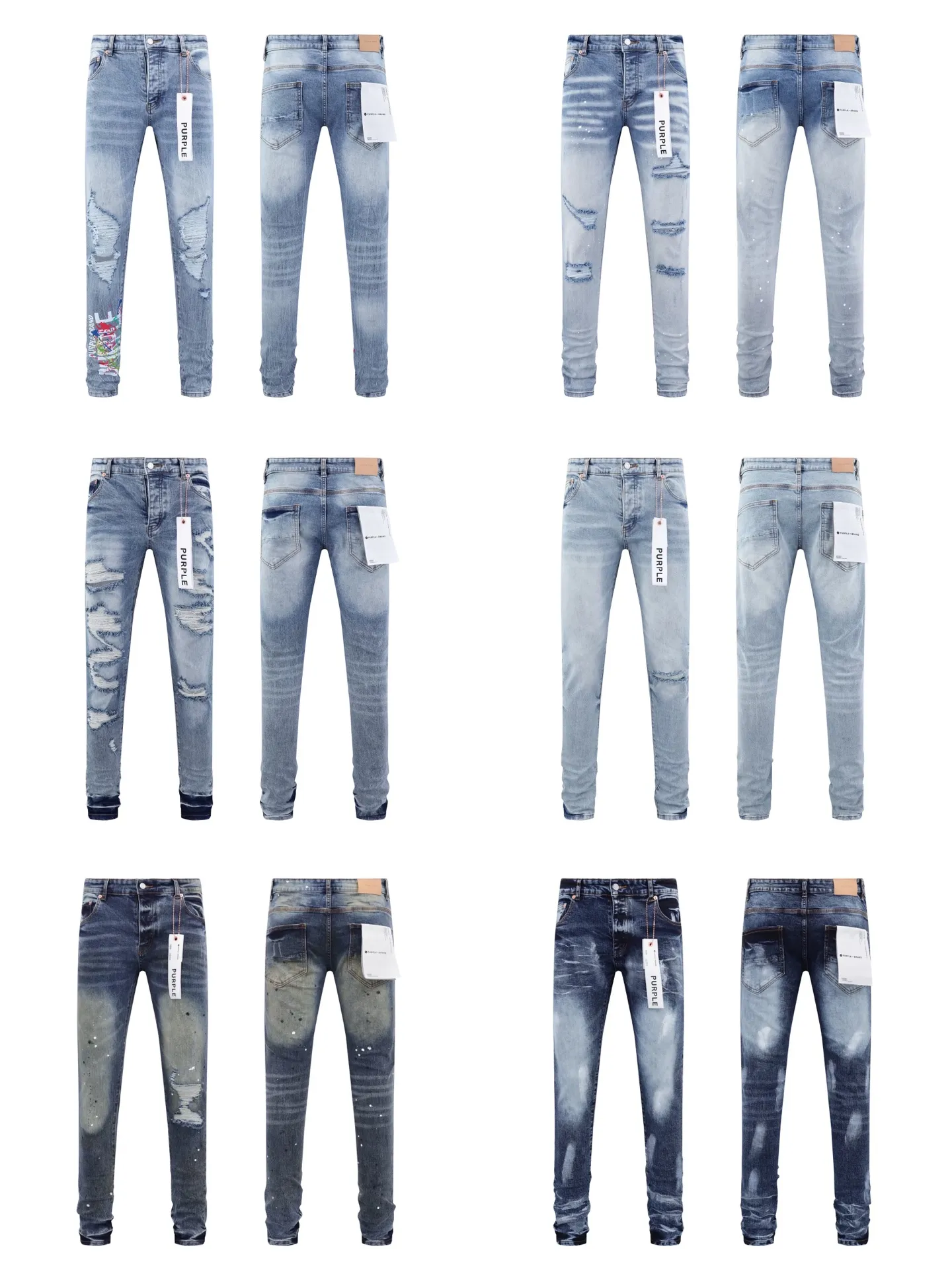 Purple brand jeans collection picture