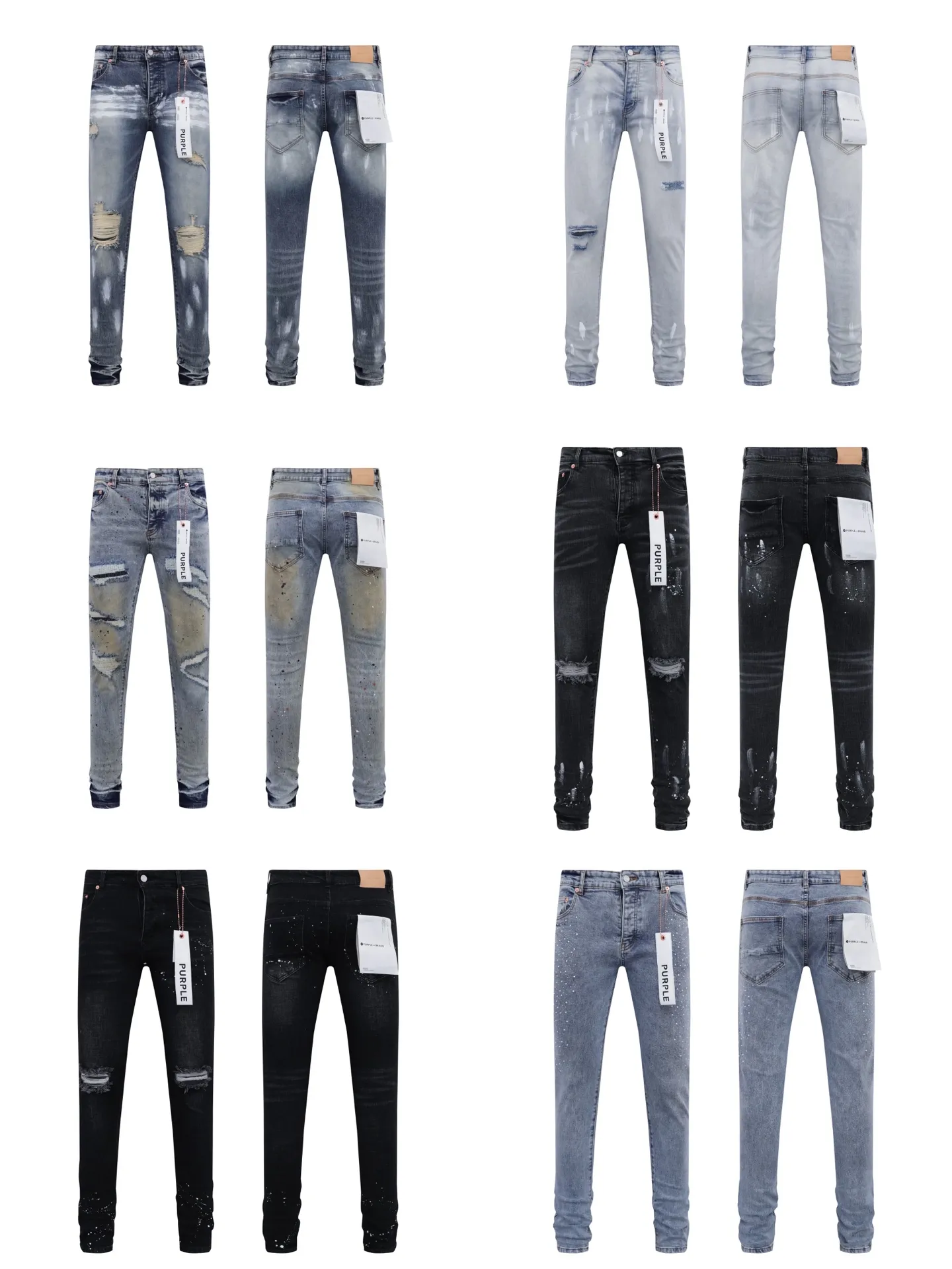 Purple brand jeans collection picture