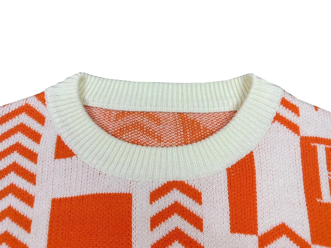 P240 Rhude 23 new speed limiter jacquard sweater with logo Size: M L XL XXL