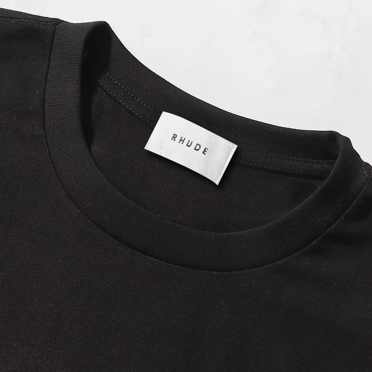 P106 No. 786 RHUDE MOONLIGHT BADGE TEE short-sleeved T-shirt | Another photo shoot by Butler