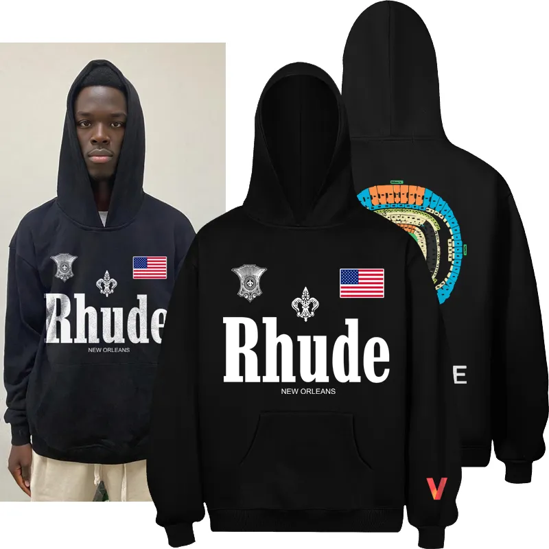 P160 No. 831 RHUDEBOY ATTENDEE HOODIE terry sweatshirt | Another photo shoot by Butler