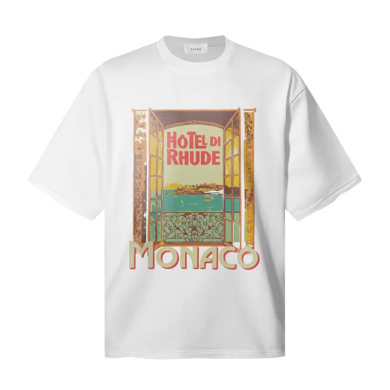 P106 No. 791 RHUDE HOTEL DI MONACO TEE short-sleeved T-shirt | Another photo shoot by Butler