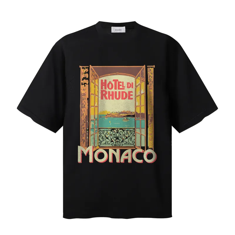 P106 No. 791 RHUDE HOTEL DI MONACO TEE short-sleeved T-shirt | Another photo shoot by Butler