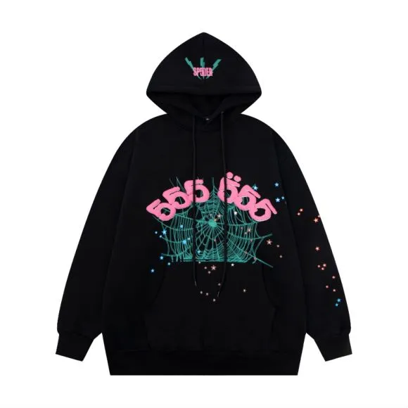 P170 new sweatshirt model number S07 Sp10der 555 black red coffee