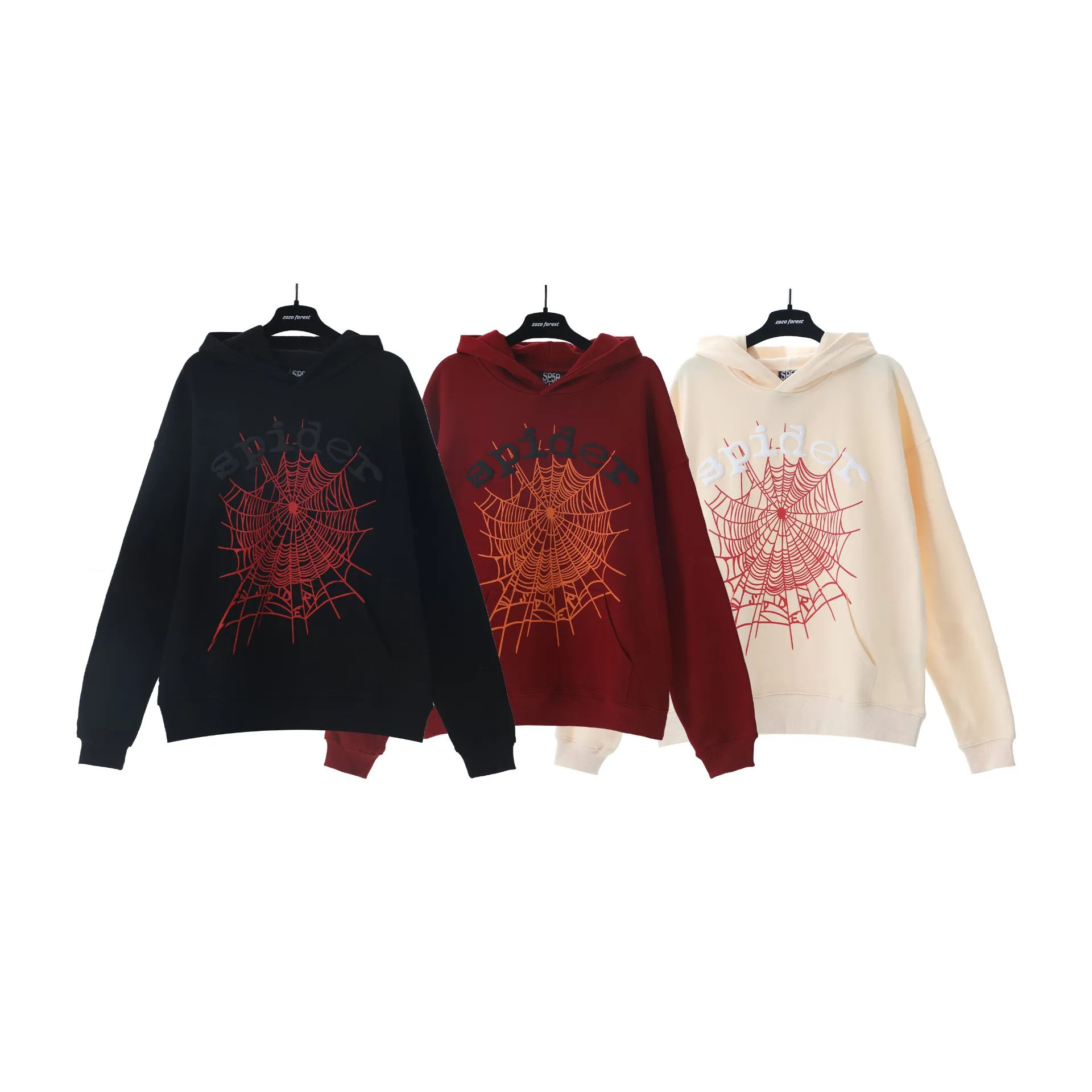 185# P190 sweatshirt p190 trousers Meichao Sp10der spider hooded sweatshirt trousers s-xl
