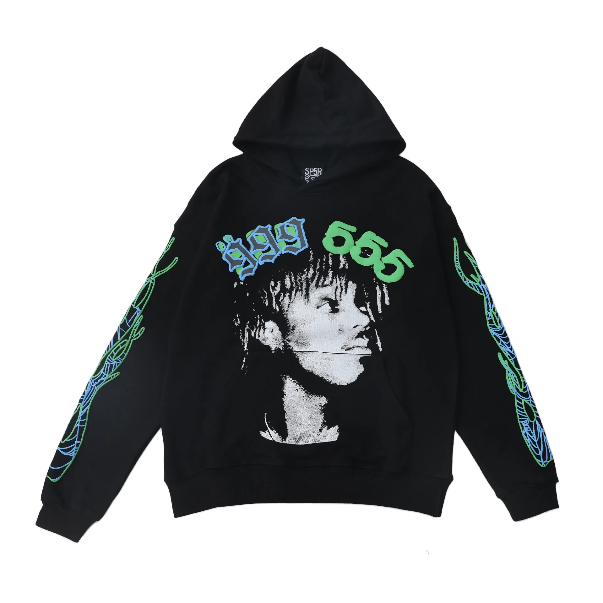 177#P190 Meichao Sp10der hooded sweatshirt s-xl