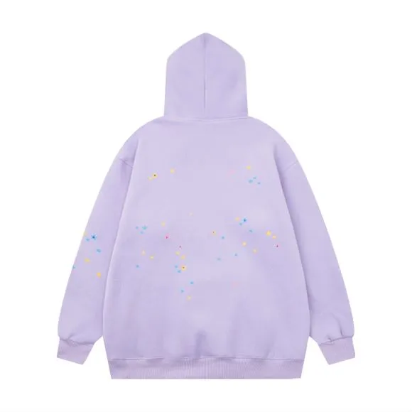 P170 new sweatshirt model number S06 Sp10der 555 dark purple color blue light purple