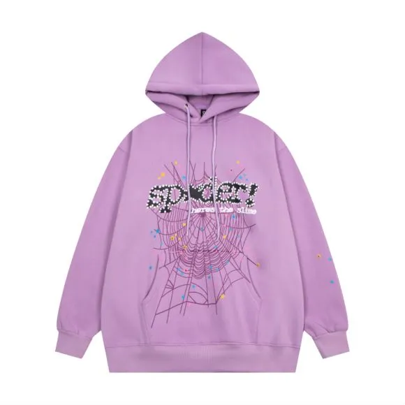 P170 new sweatshirt model number S06 Sp10der 555 dark purple color blue light purple