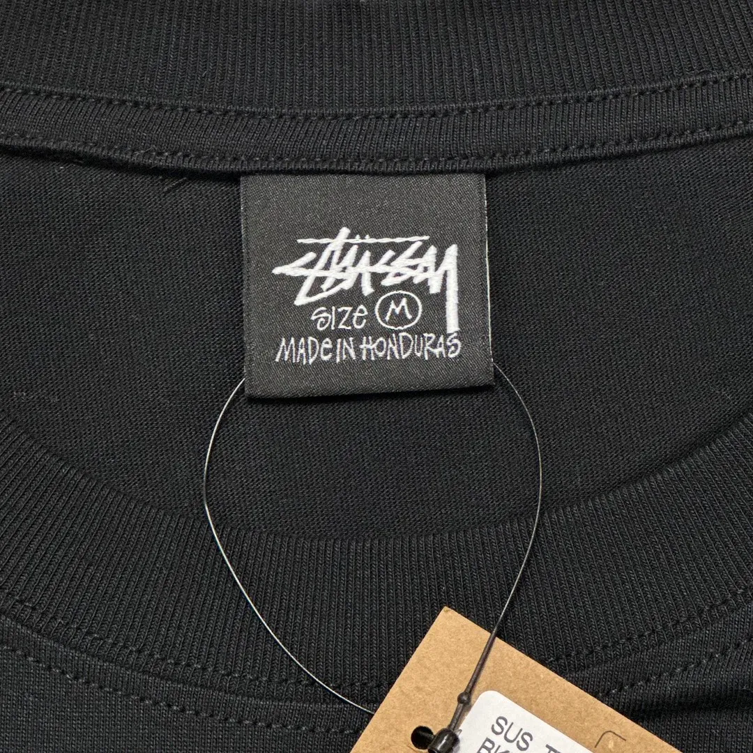 STUSSY SS24 Animal Series TOUCAN TEE Toucan T-shirt Black and White S-XL