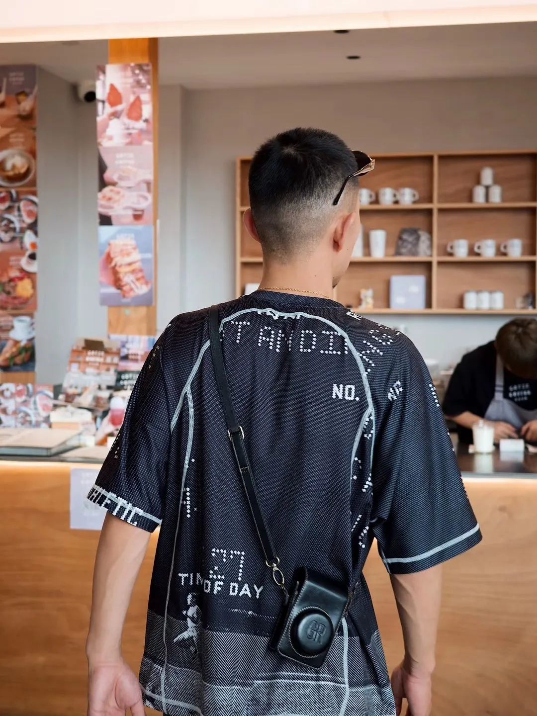 Replacement order and return of goods! Nike x Stüssy joint model printed quick-drying short-sleeved T-shirt for men and women, black S-XL