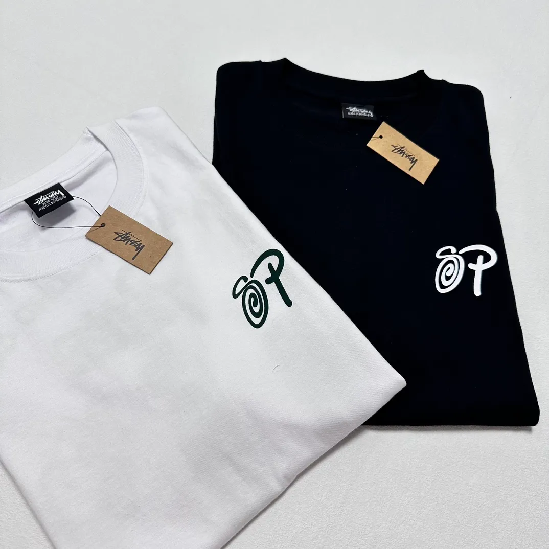 STUSSY X PATTA joint model SS24 TEE musician T-shirt black and white S-XL