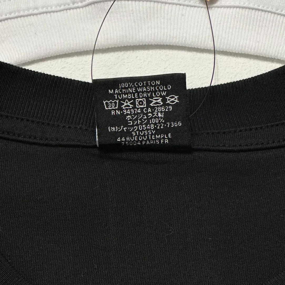 Spot goods! Lion T-shirt STUSSY 24FW CHENGDU CHAPTER TEE Chengdu limited short-sleeved Tee black and white S-XL