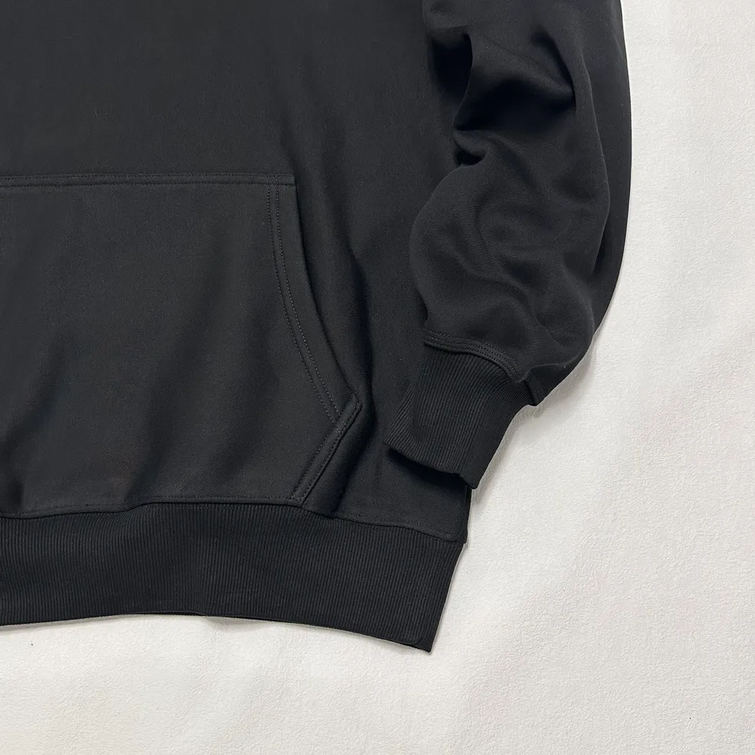 Tai Chi hoodie Stussy x OUR LEGACY joint model FW24 WORK SHOP BUANA HOODIE PIGMENT DYED yin and yang pattern logo sweatshirt black and white S- XL