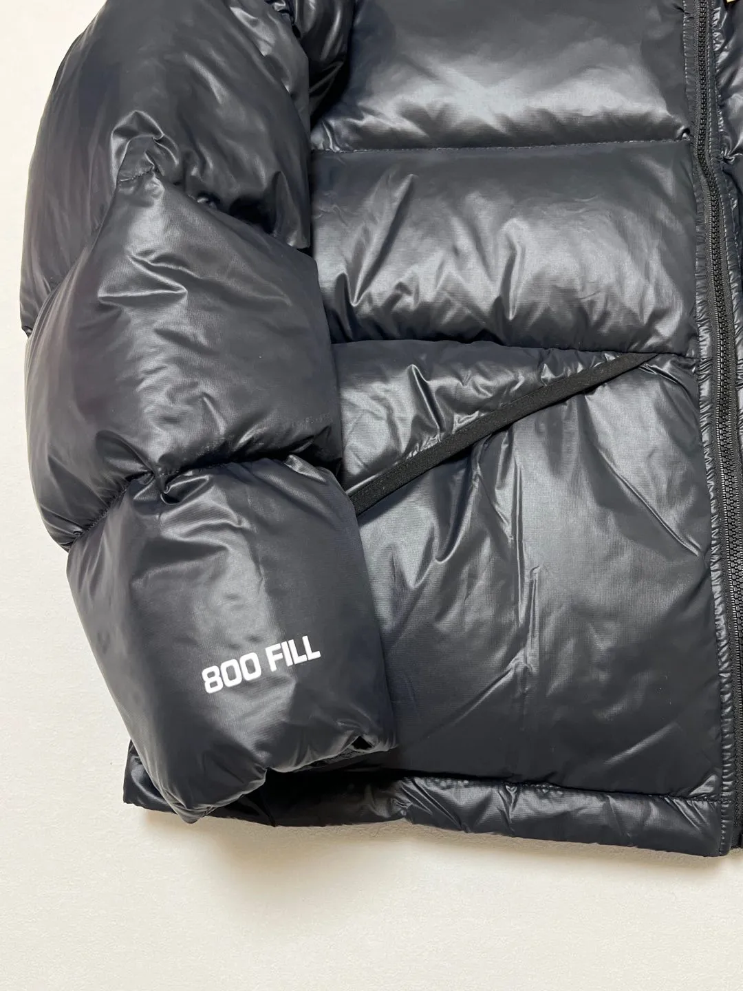 Stussy/Stussy 22Fw classic letter hooded down jacket, black, gray, black and pink, S-XL, filled with national standard 90 velvet/average 450g of velvet. It has a Michelin effect when you put it on. 800 puffs, fluffy and warm, full and light.