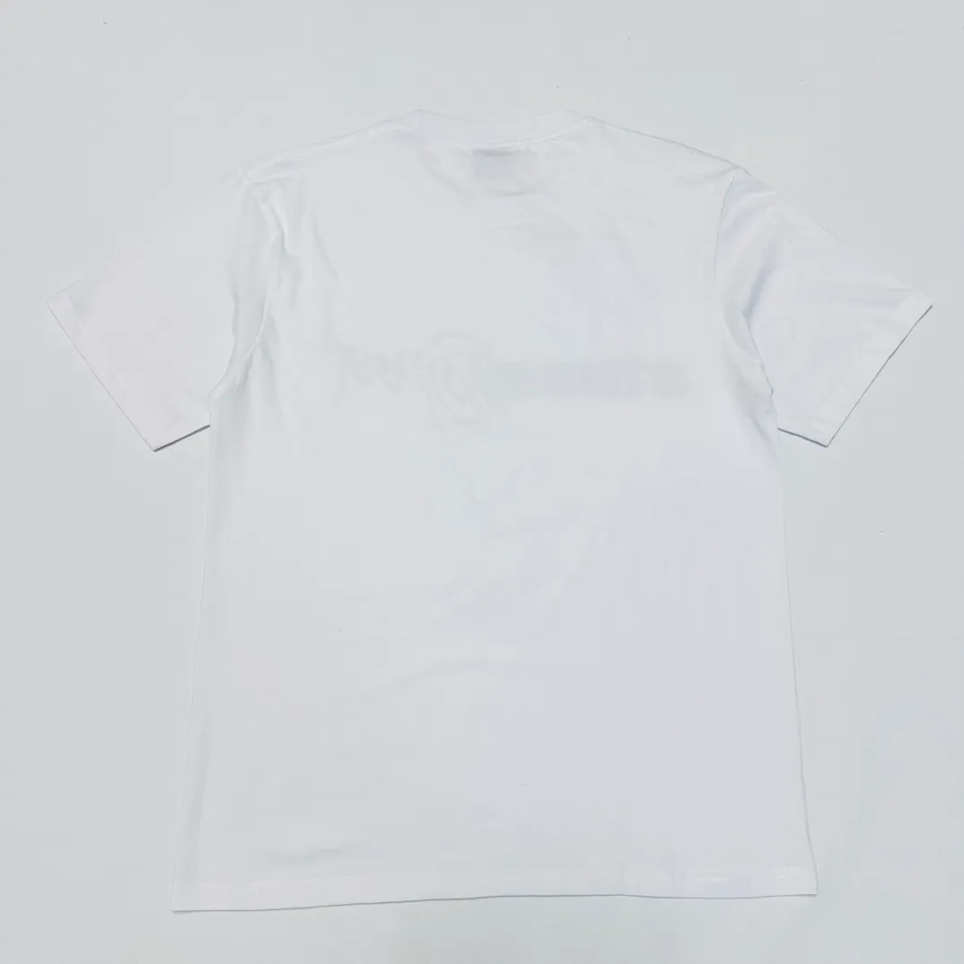 Stussy SS24 SPORT SCRIPT TEE logo letter print sports short-sleeved T-shirt, same style for men and women, black and white S- XL