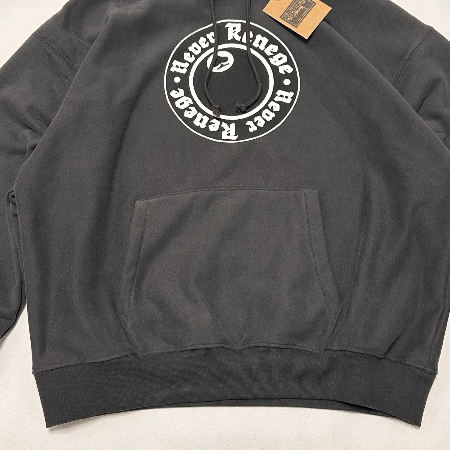 Spot goods! DT sweatshirt STUSSY X DENIM TEARS joint model SS25 GRAPHIC HOODIE sweatshirt/hoodie black gray S- XL