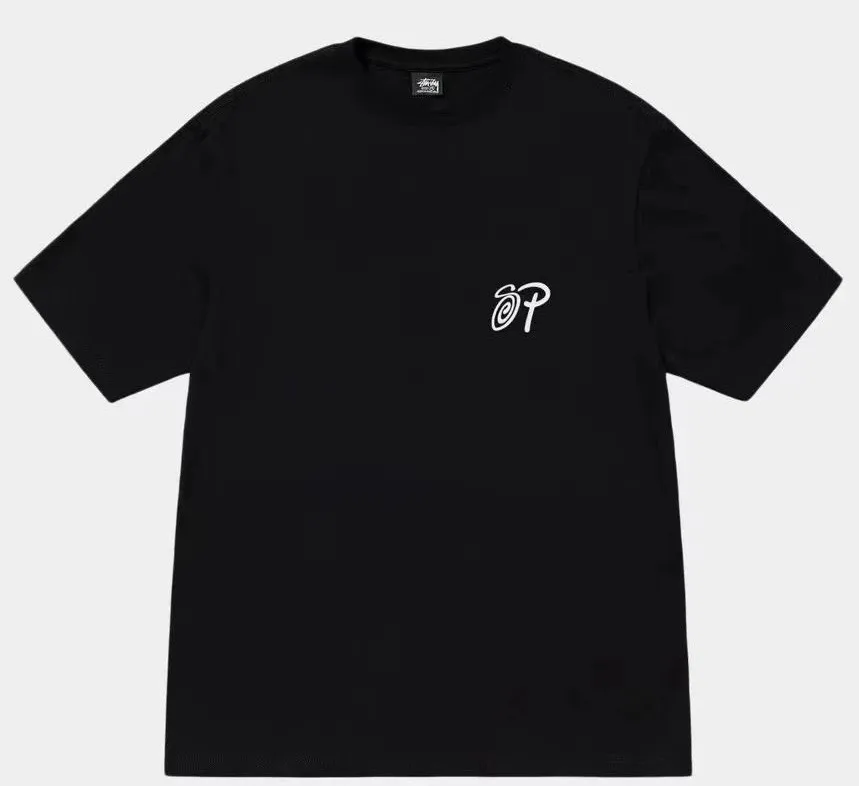 STUSSY X PATTA joint model SS24 TEE musician T-shirt black and white S-XL