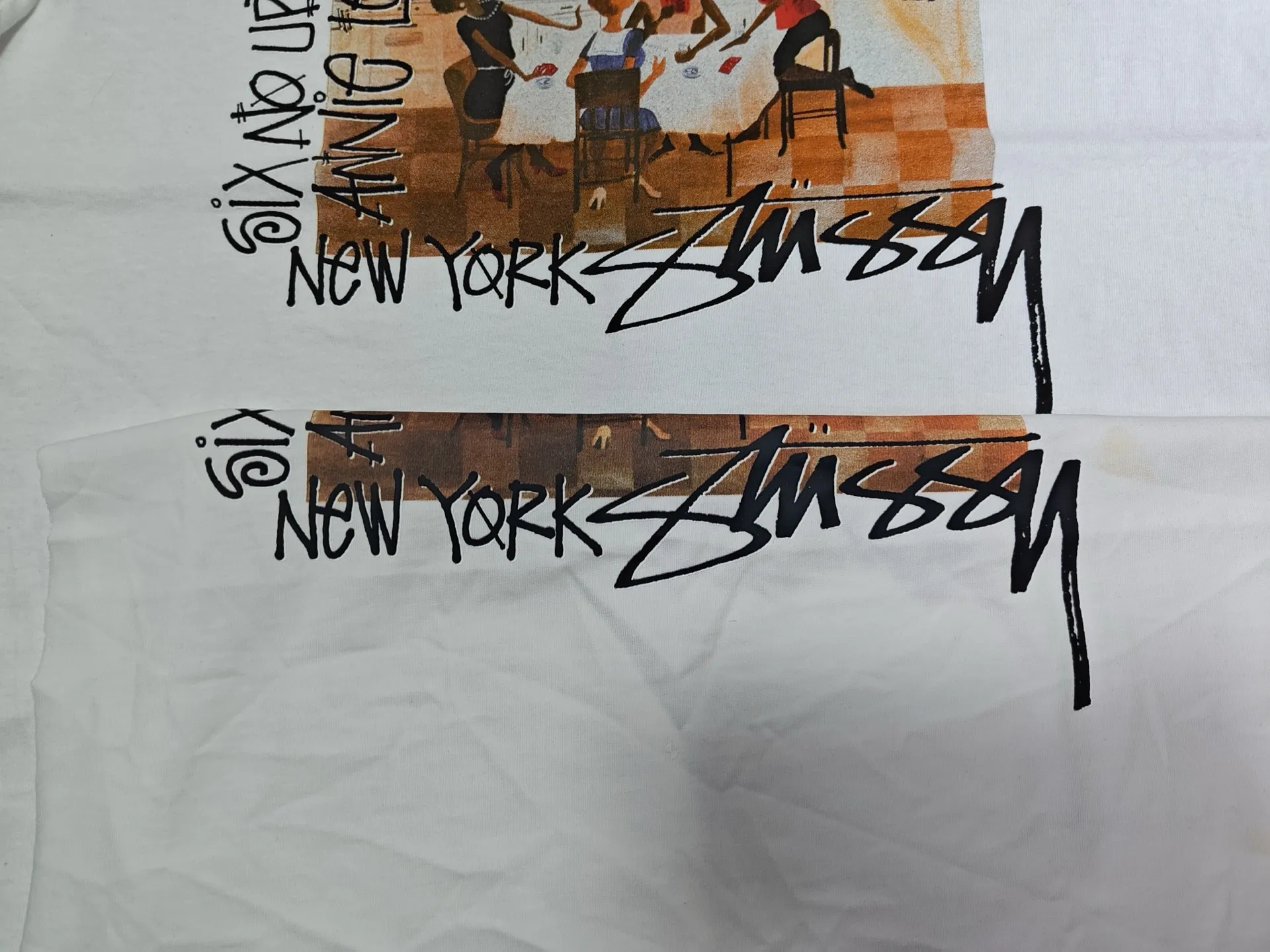 DT short-sleeved STUSSY