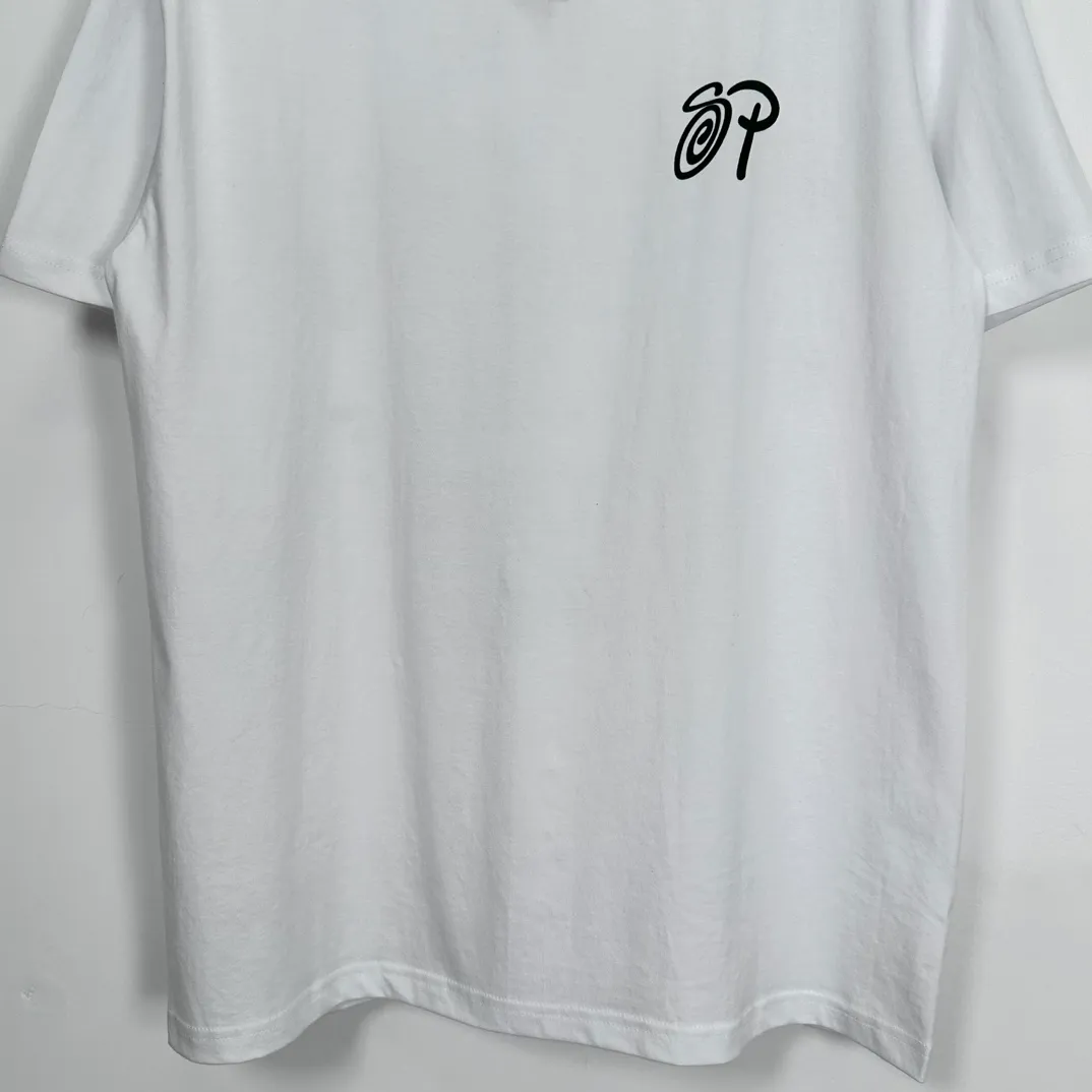 STUSSY X PATTA joint model SS24 TEE musician T-shirt black and white S-XL
