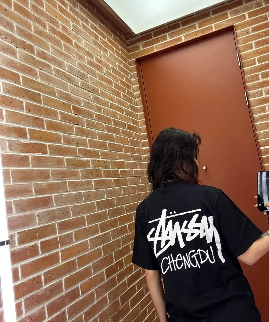 STUSSY FW24 CHENGDU TEE Classic Chengdu limited short-sleeved TEE black and white S-XL